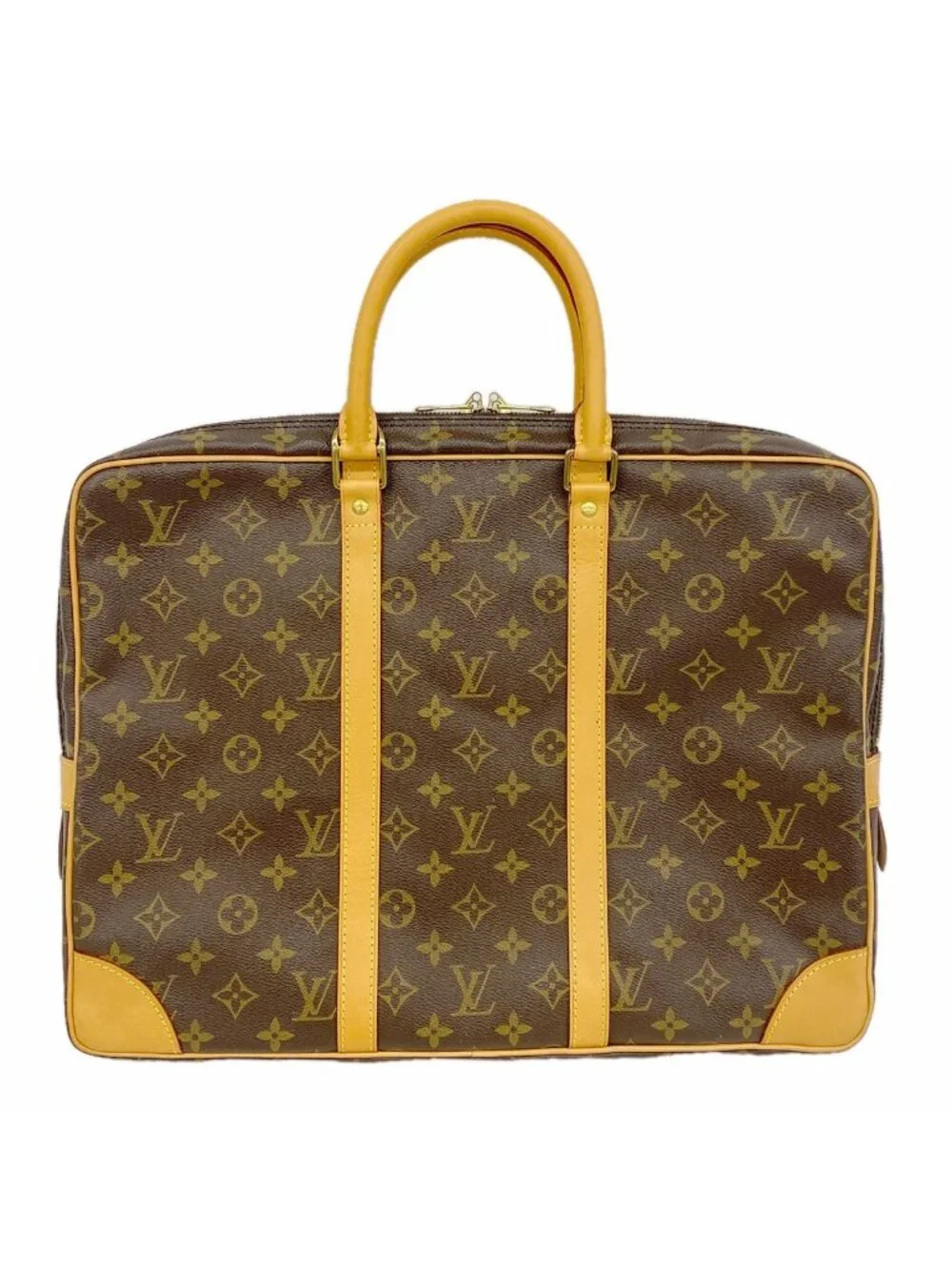 Louis Vuitton Business Bag Monogram Porte Documents Voyage Brown